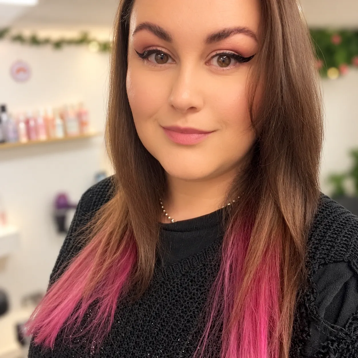 Maxine, salon owner and hairstylist at The Sky Parlour